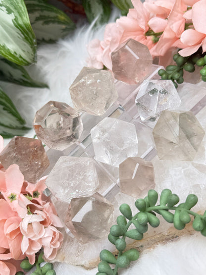 Quartz Icosahedrons & Dodecahedrons