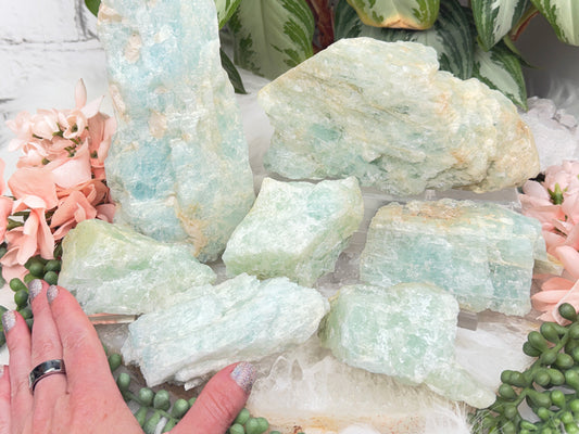 Raw Light Aquamarine