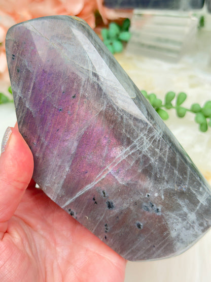 Pink Purple Labradorite