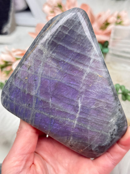 Pink Purple Labradorite