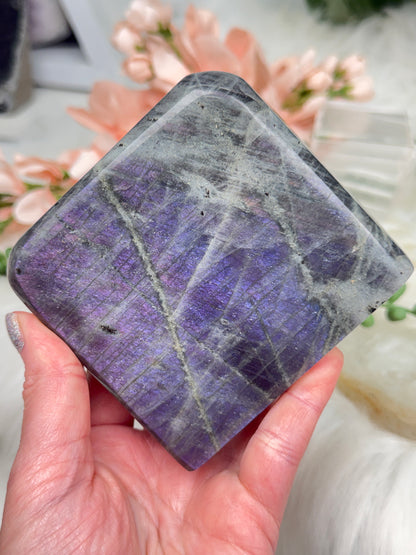 Pink Purple Labradorite