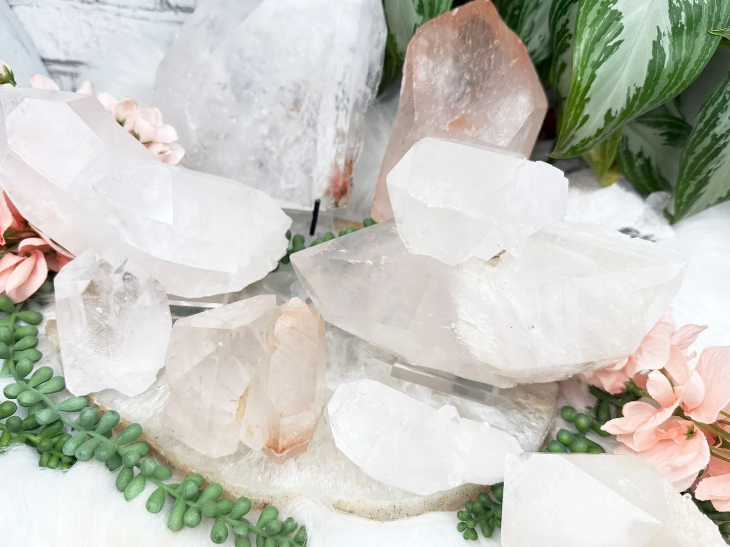 Large Brazil Quartz Crystals