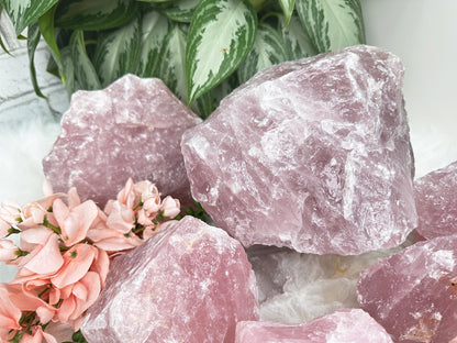 large-rose-quartz-crystals