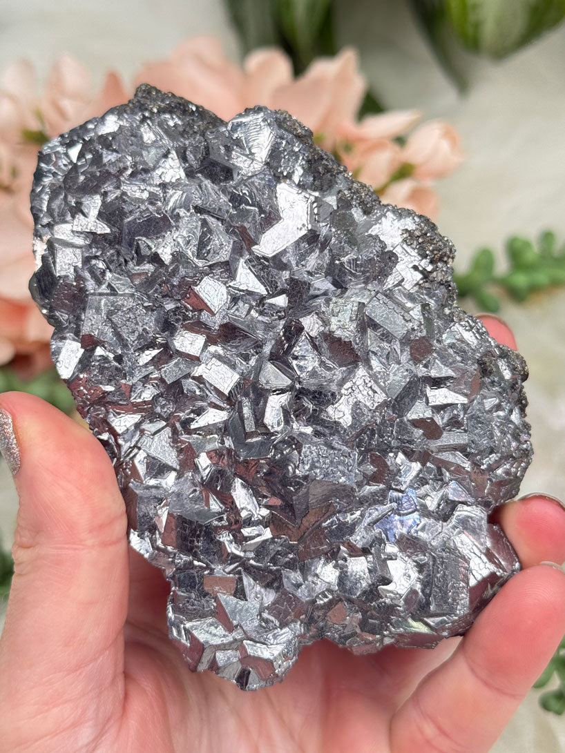 Silver Galena Crystals