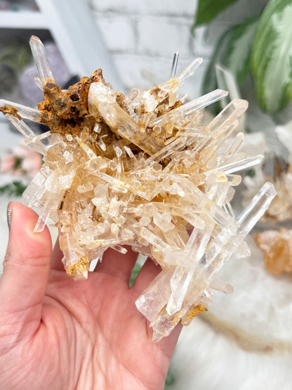 Colombian Quartz With Limonite