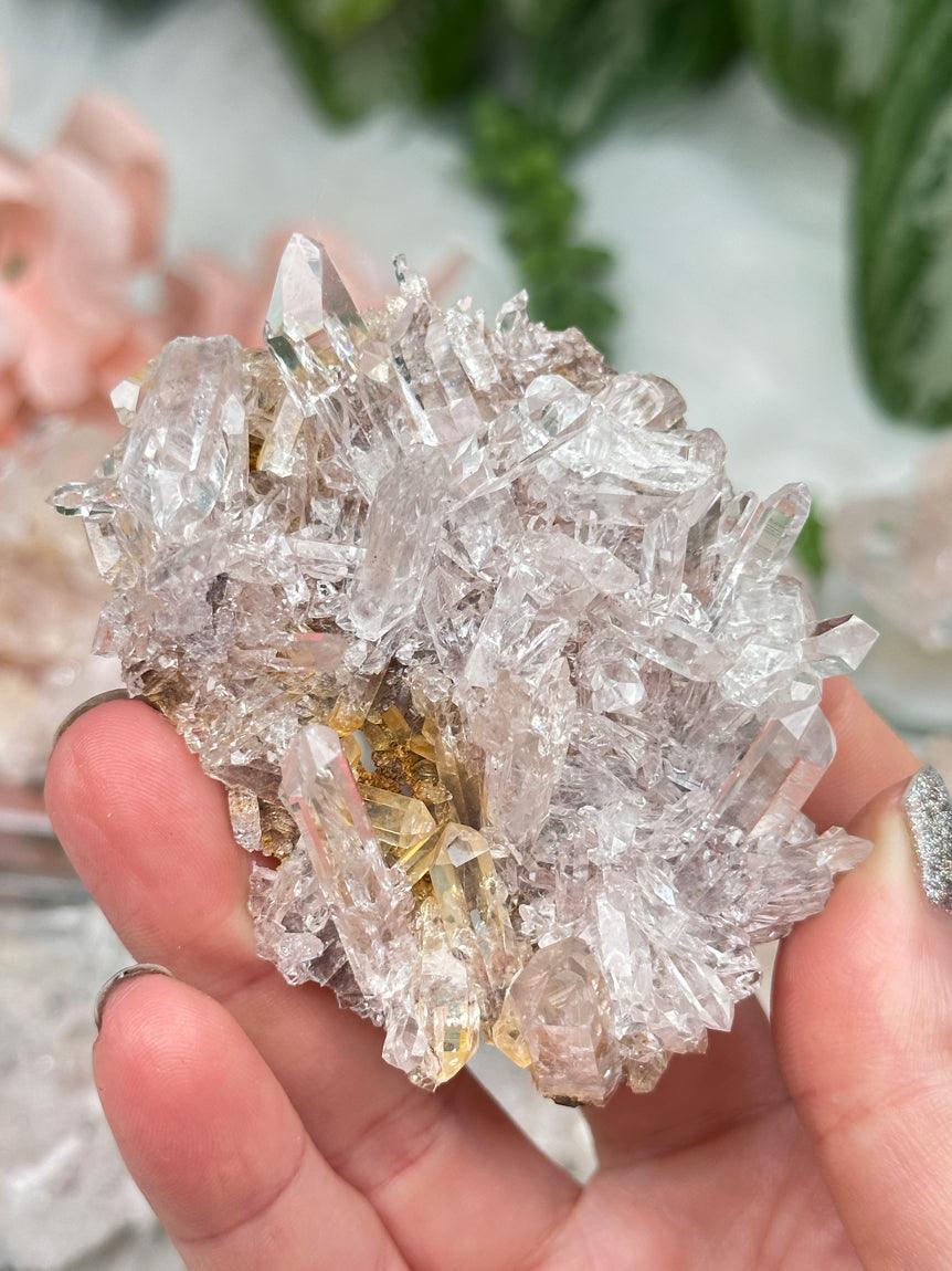 limonite-in-pink-colombian-quartz-cluster