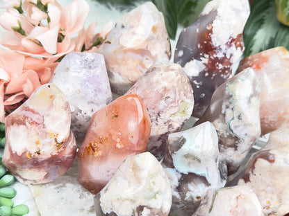 Flower Agate Flames