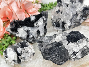Contempo Crystals - magnetite-psuedomorph-hematite-rose-quartz - Image 2