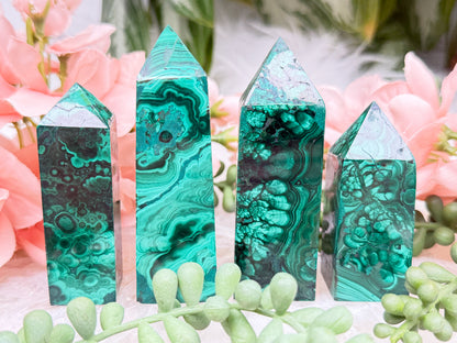 Malachite Obelisks