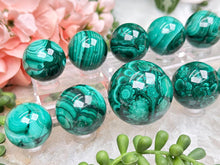 Load image into Gallery: Contempo Crystals - malachite-spheres - Image 1