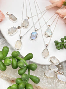 Contempo Crystals -    moonstone-pendant-birthstone-necklace - Image 3