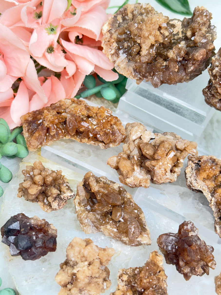 Morocco Citrine Clusters