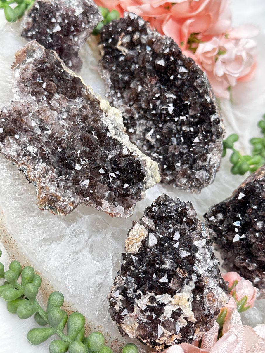 morocco-dark-goethite-quartz-clusters