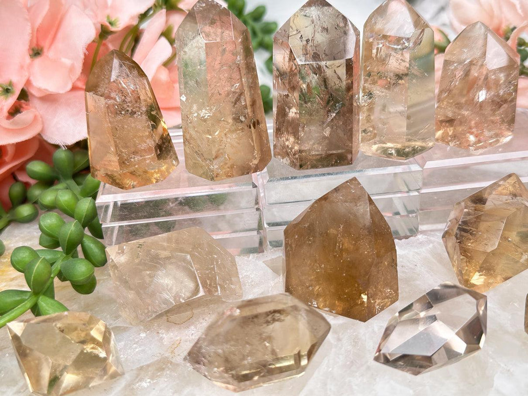 Contempo Crystals - natural-citrine-points-and-double-points - Image 1
