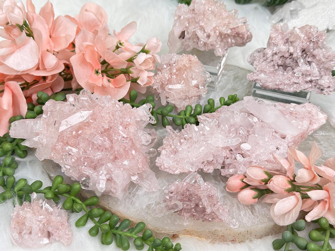 natural-pink-colombian-quartz-clusters