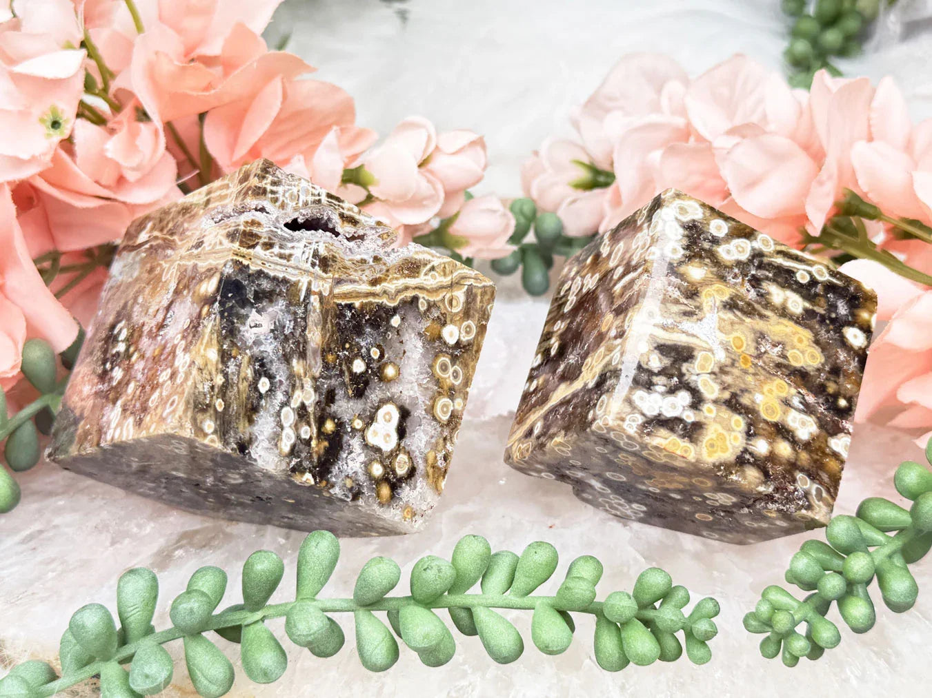 Shop Ocean Jasper & Learn The Ocean Jasper Meaning – Contempo Crystals