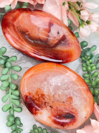 Orange Carnelian Bowls