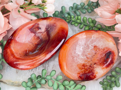 Orange Carnelian Bowls