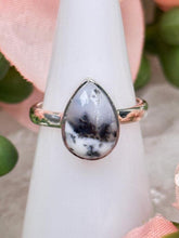 Load image into Gallery: Contempo Crystals - pear-shaped-dendritic-opal-ring - Image 10
