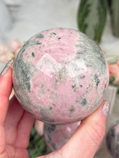 Pink Opal Spheres