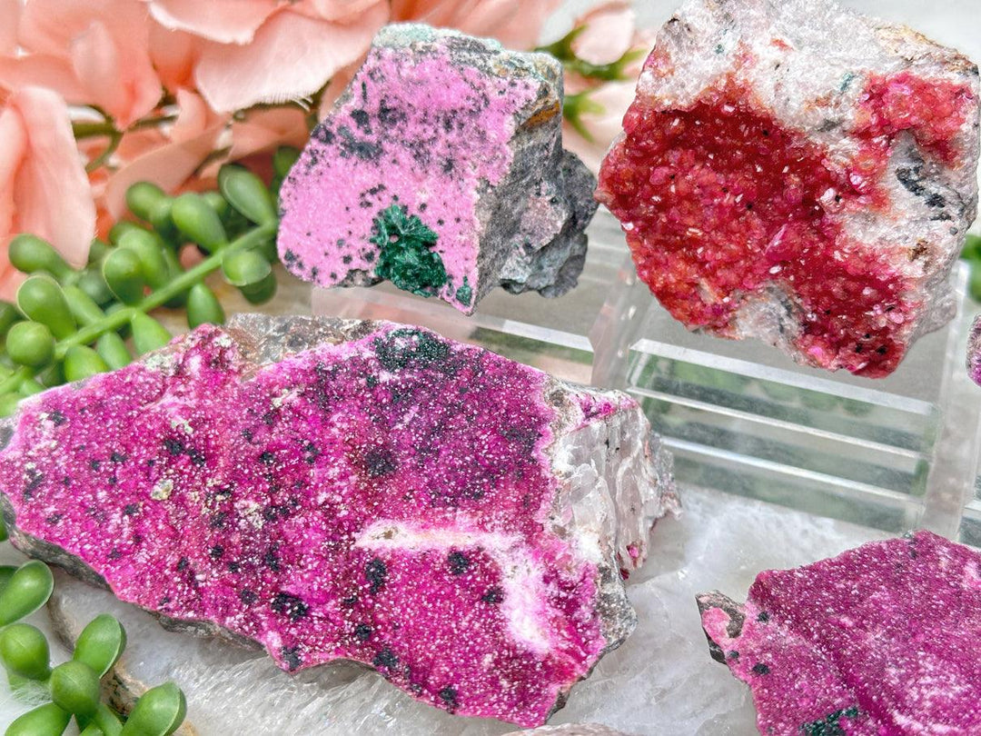 Contempo Crystals - Pink Cobalt Calcite Clusters - Image 1