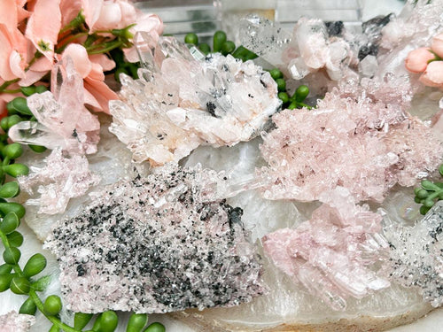 pink-green-colombian-quartz-clusters