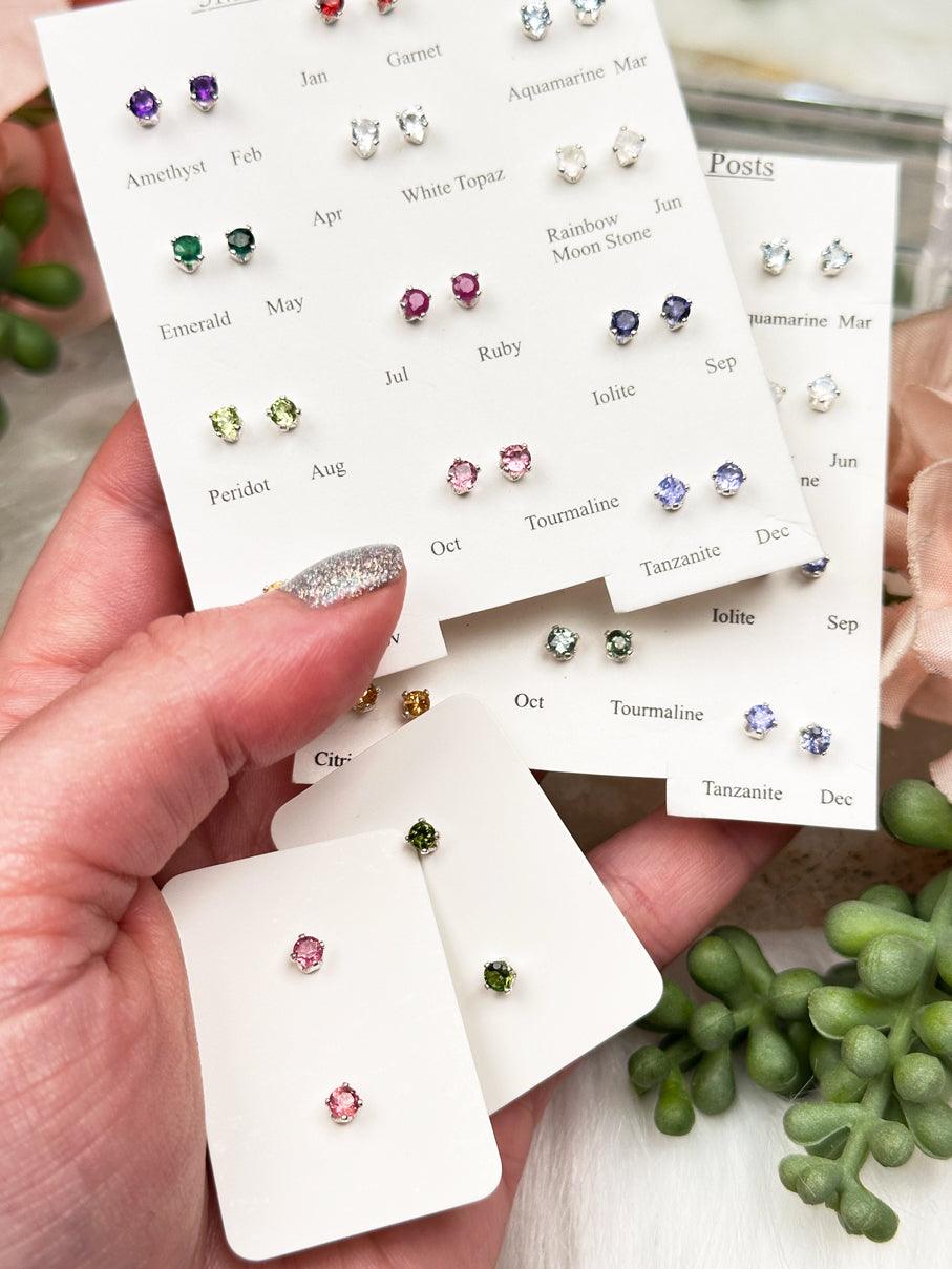 pink-green-tourmaline-birthstone-earrings