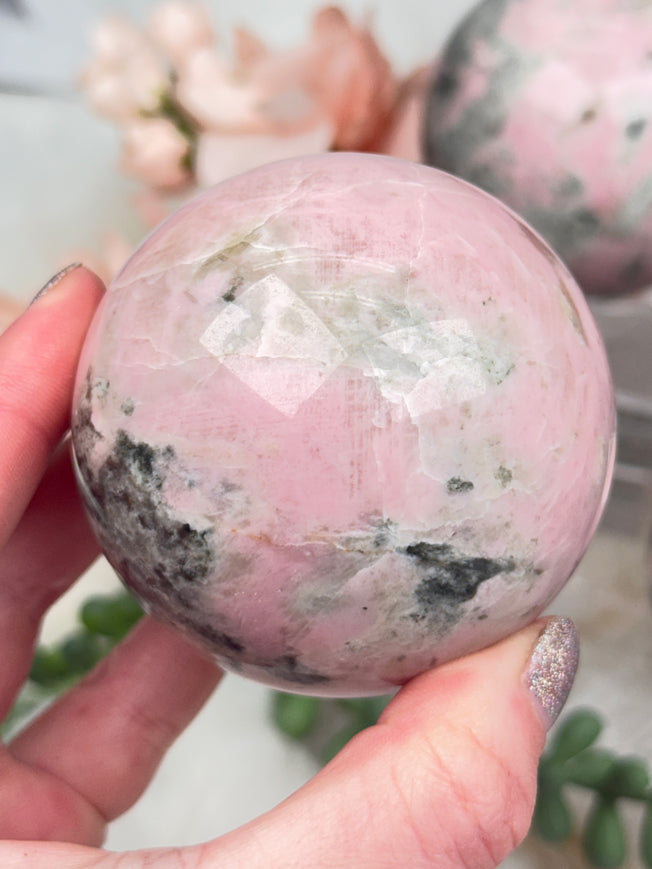 Pink Opal Spheres