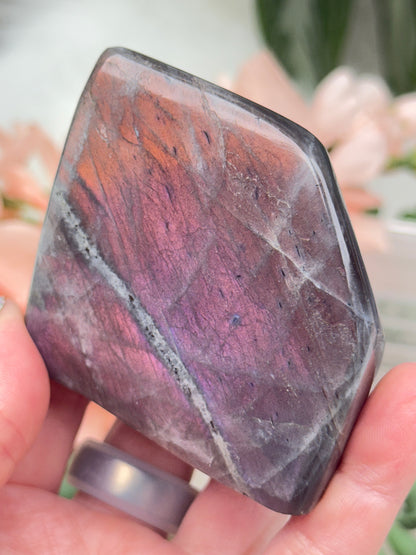 Pink Purple Labradorite