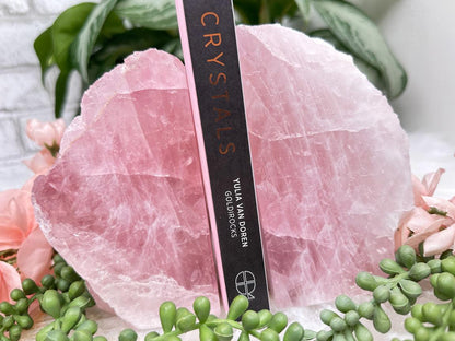 Rose Quartz Bookends