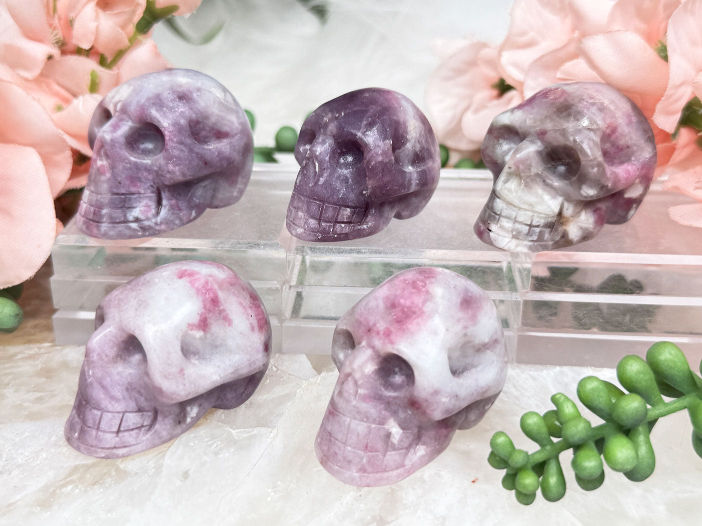 pink-tourmaline-purple-lepidolite-skulls