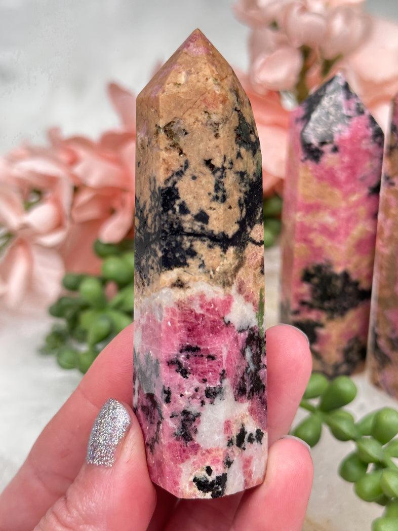 Unique Colored Rhodonite Points For Sale - Choose Exact! – Contempo ...