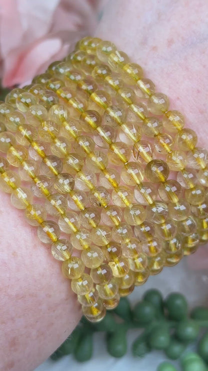 Rutile Quartz Bracelet