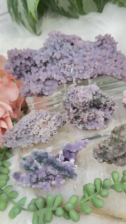 Grape Agate Clusters
