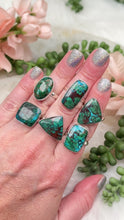 Load image into Gallery: Contempo Crystals - 925-silver-malachite-chrysocolla-rings - Image 2