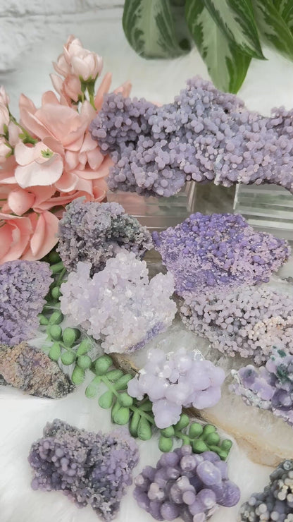 Grape Agate Crystals