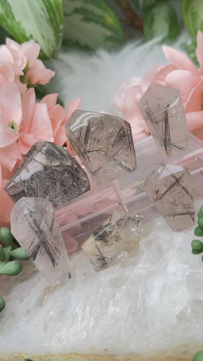 Rutile Quartz Points