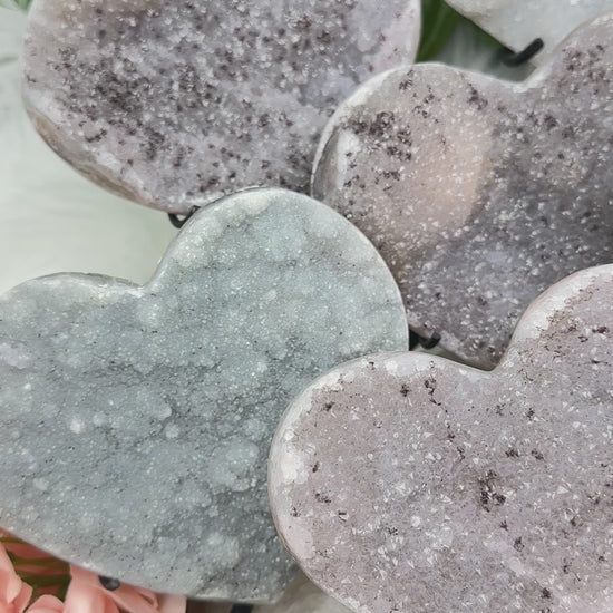 colorful-gray-quartz-cluster-heart-crystals