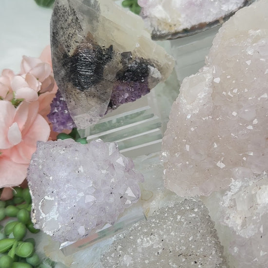 druzy-amethyst-quartz-over-calcite