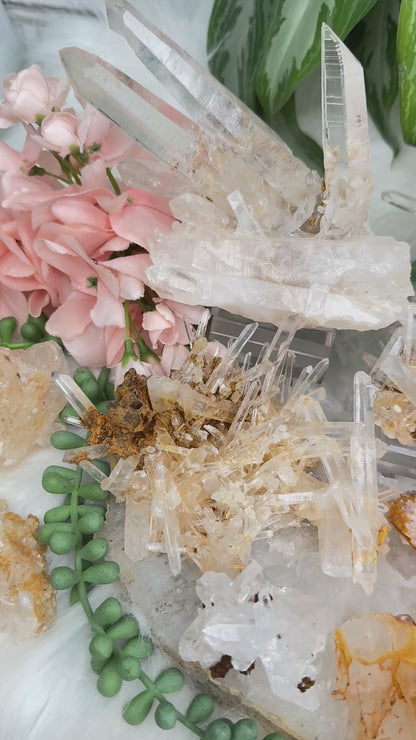 Colombian Quartz With Limonite