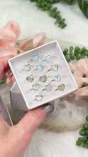 Load image into Gallery: Contempo Crystals - silver-labradorite-heart-rings - Image 2