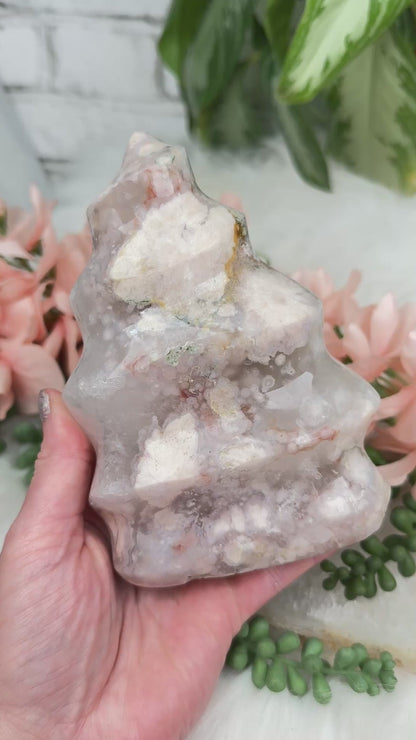 Flower Agate Flames