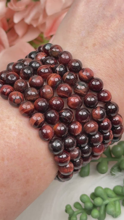 Red Tiger Eye Bracelet