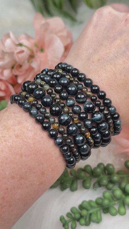 Blue Tiger Eye Bracelet