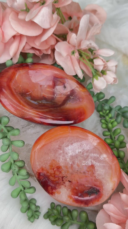 Orange Carnelian Bowls