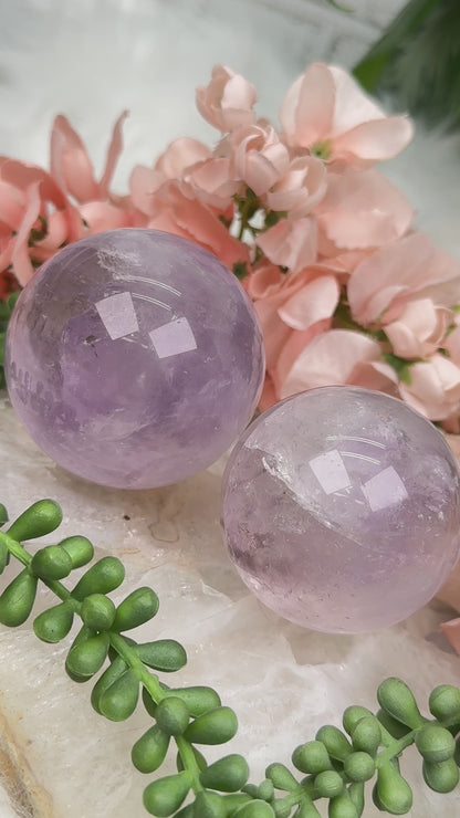 purple-ametrine-spheres