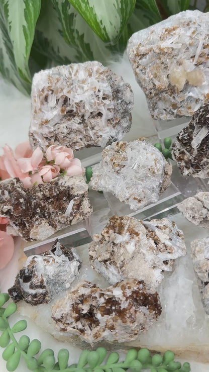 Brown Fluorite Celestite