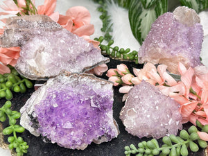 Contempo Crystals - purple-amethyst-and-calcite-specimens - Image 3