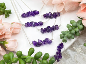 Contempo Crystals - purple-amethyst-chip-necklace - Image 5