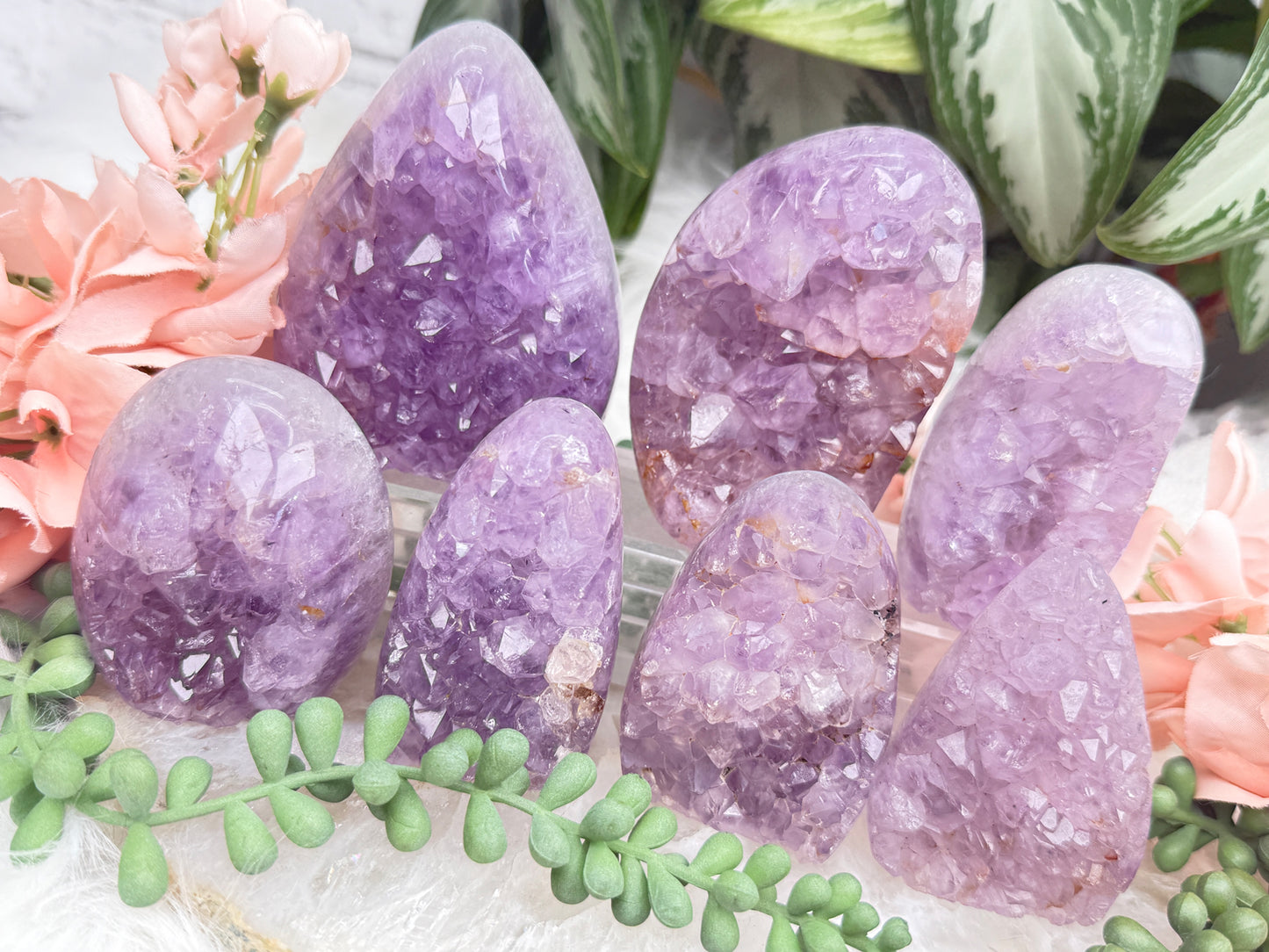 Raw Amethyst Freeforms